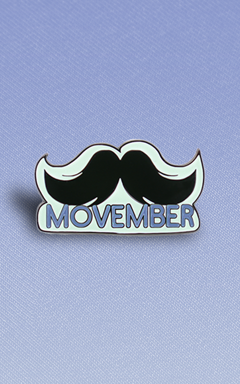 Movember Pin ~ Movember Pin