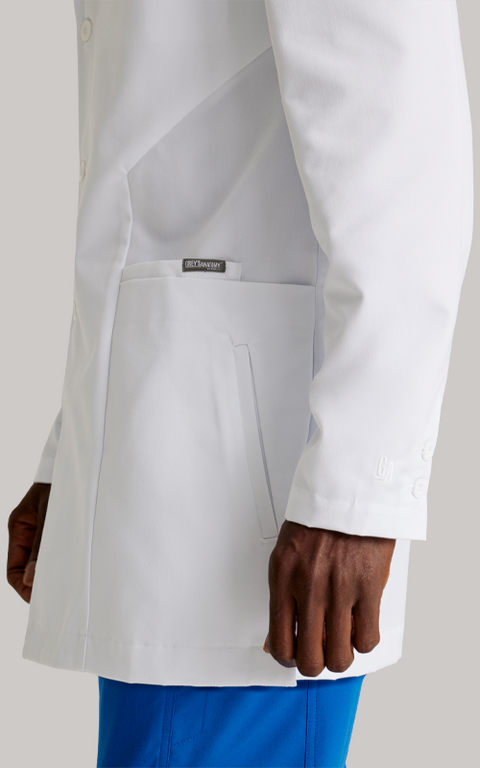Lapcott Derek Men's Grey Anatomy ~ Derek Lab Coat Grey's Anatomy
