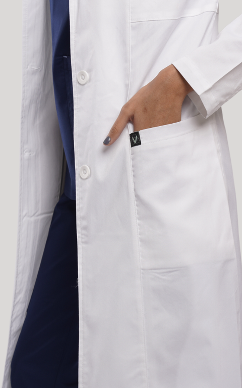 Lapcot Comfort Queen Long Lab Coat ~ VirusFlex Comfort Queen Long Lab Coat